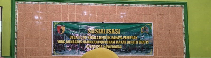SOSIALISASI PROGRAM MAKAN BERGIZI GRATIS DI WILAYAH KAWEDANAN MAGETAN
